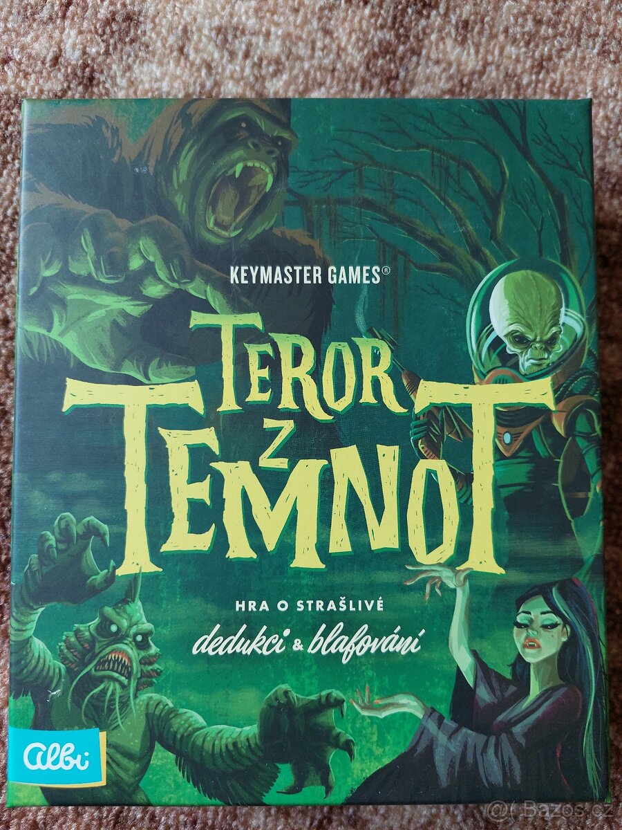 Desková hra Teror z temnot