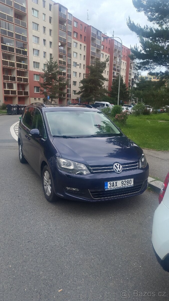 Volkswagen sharan 2.0 tdi 103 kw. 4x4 7 mist webasto