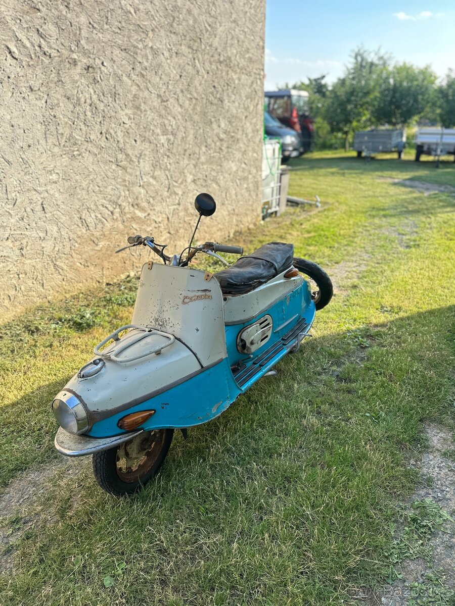 Čz 175 skůtr Prase
