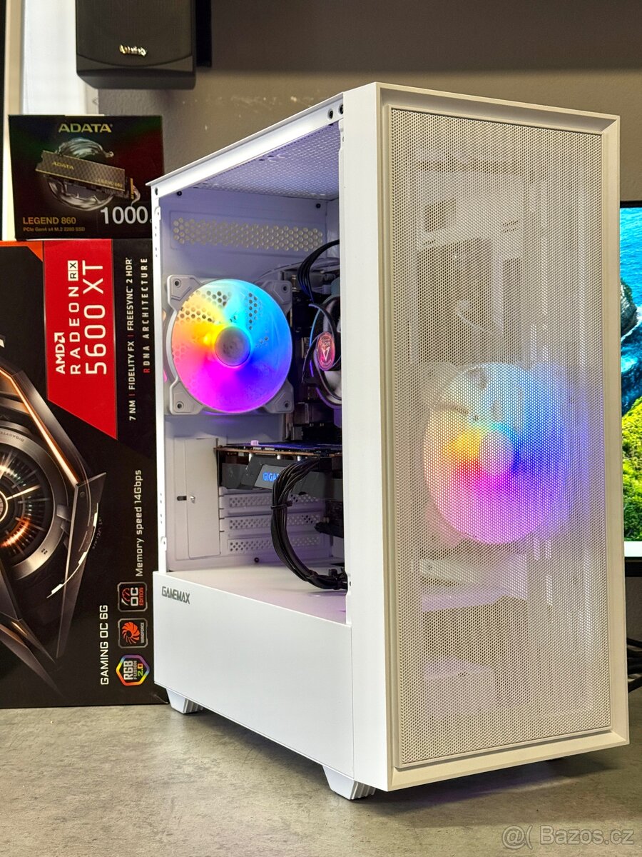 Herní PC Ryzen 3500X / 24GB / 1TB / RX5600XT OC / Wifi / BT