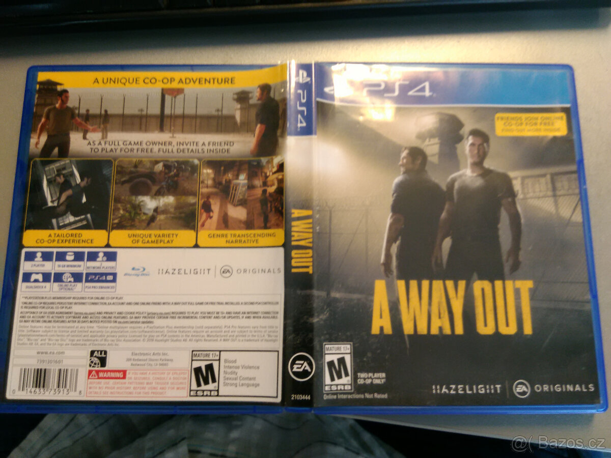 A Way Out pro Playstation 4