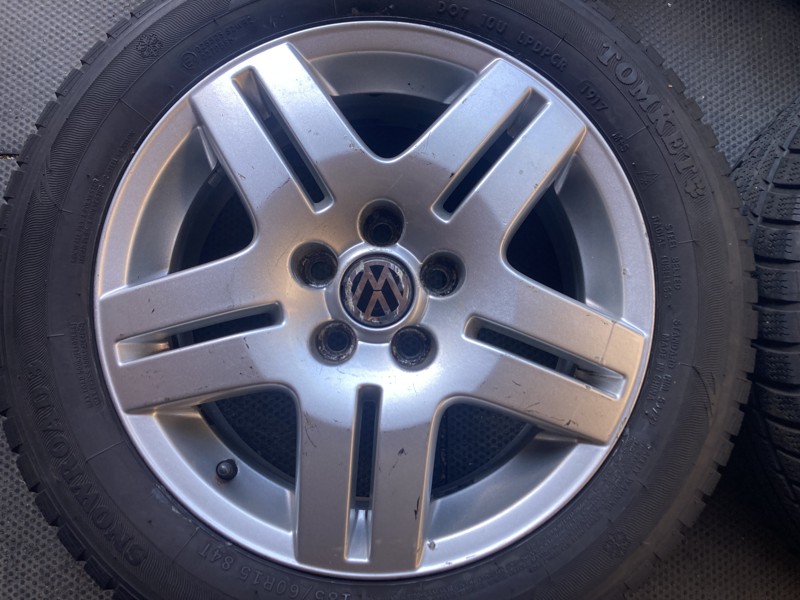 Alu kola IBIZA / FABIA / POLO 5x100 zimní TOMKET185/60R15
