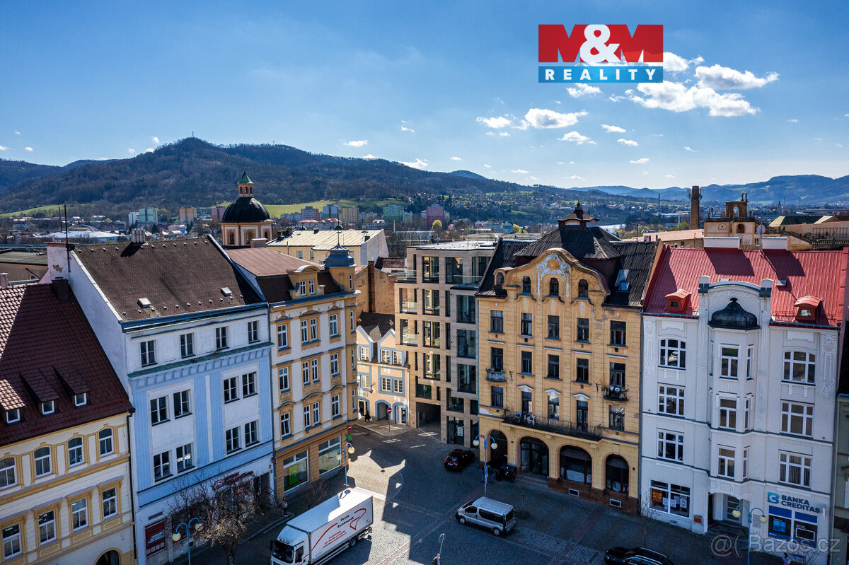 Pronájem bytu 1+kk, 35 m², Děčín, včetně parkovacího místa
