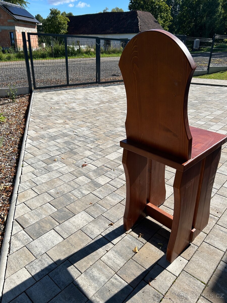 Dubové židle