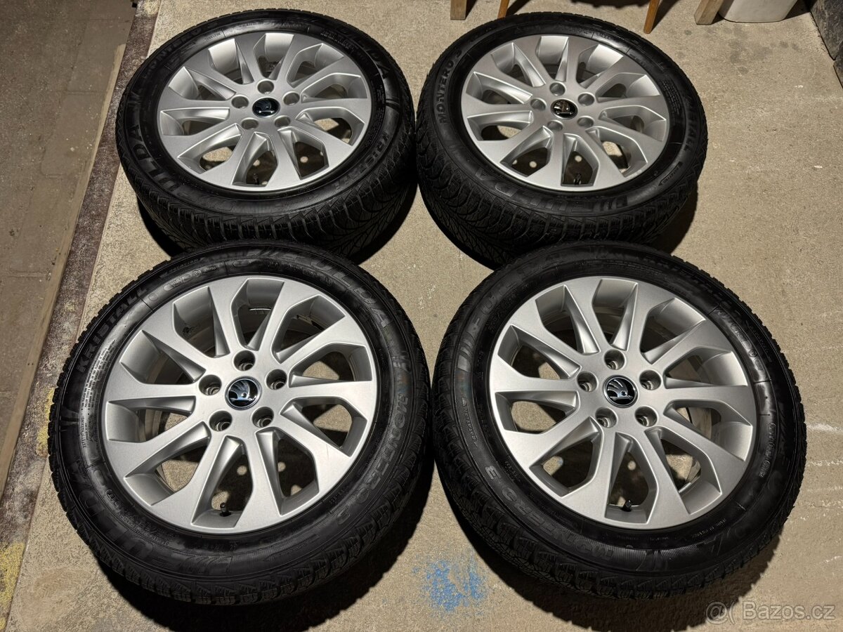 Alu 16" 5x112 orig. Seat škoda VW Rotero zimní 60% O3 TOP