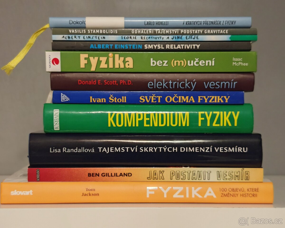 FYZIKA - teorie a zajímavosti, sada 11 knih