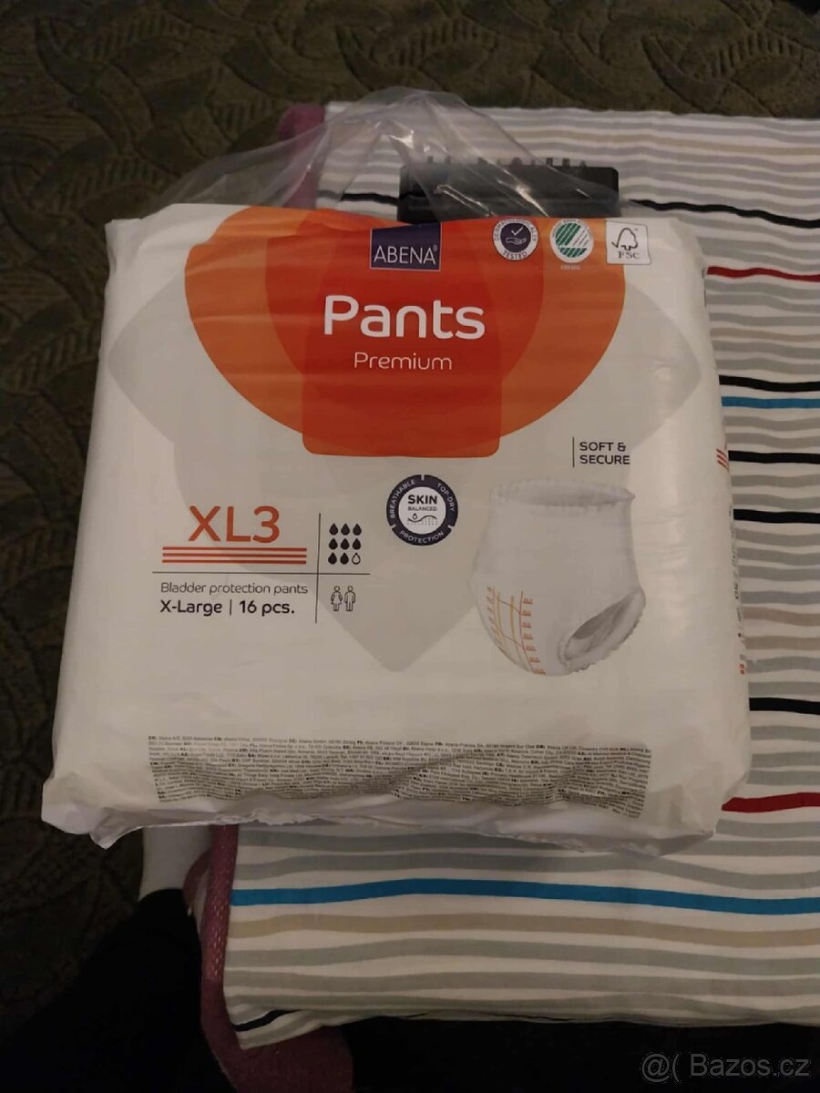 inkontinenční kalhotky