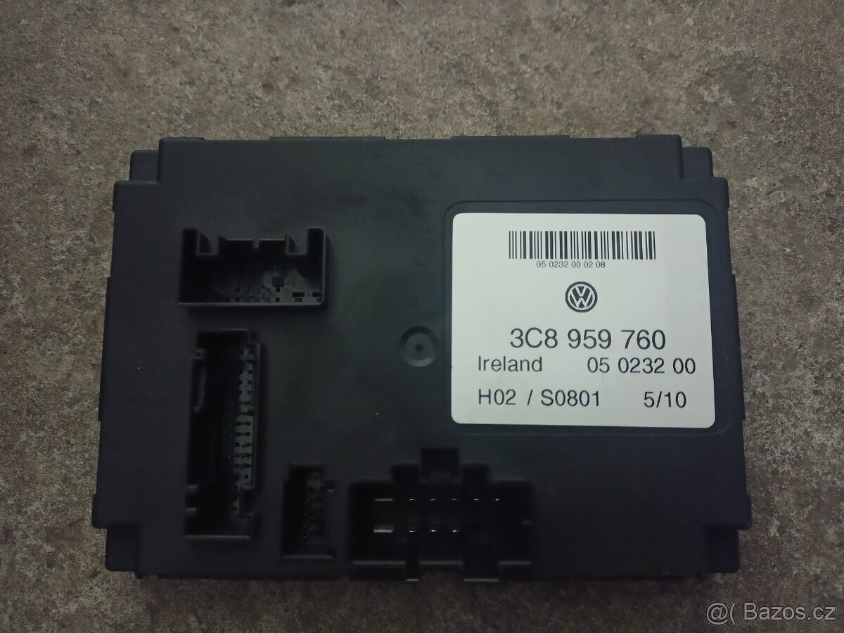 Superb II řídící jednotka sedadla řidiče 3C0 959 760