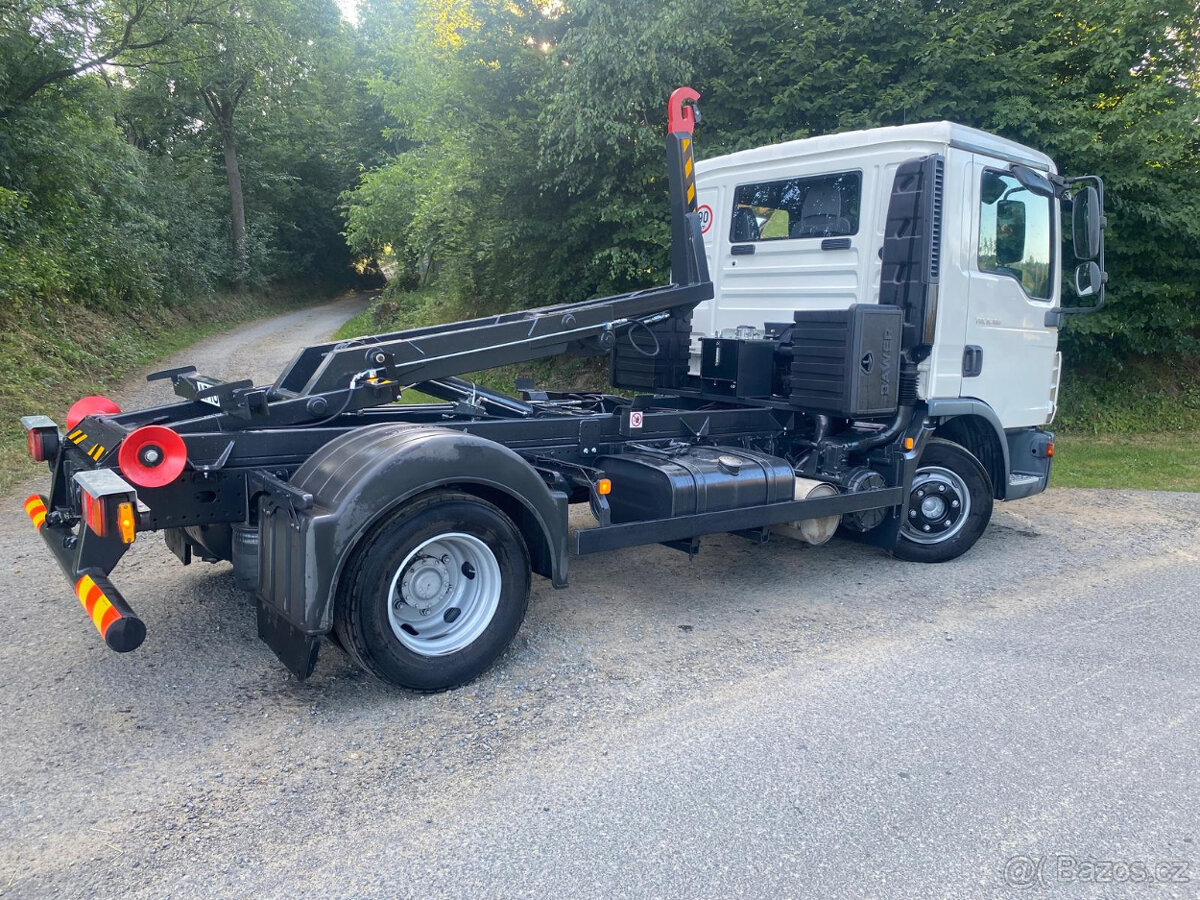 MAN TGL 8.180, Nosič kontejnerů 5 tun, Jako nové