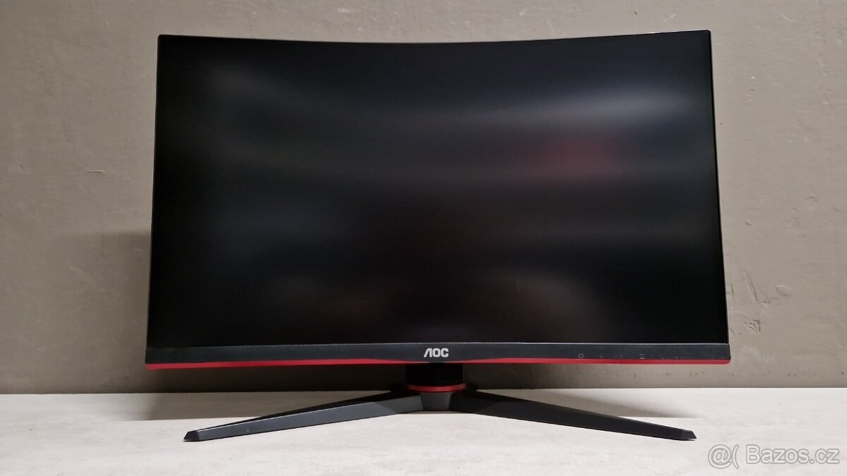 ❰ Herní Monitor | AOC C24G2U-BK, 24" prohnutý ❱