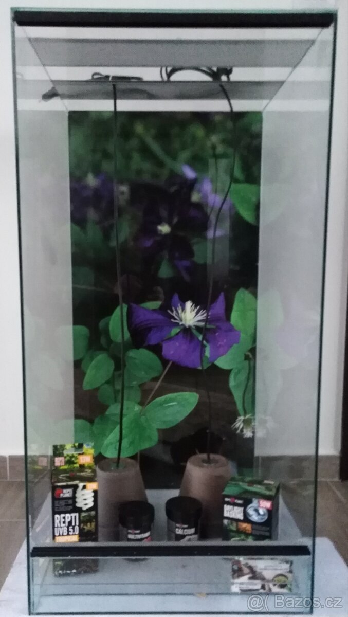 LKompletní terárium pro chameleona, terárium nové nepoužité