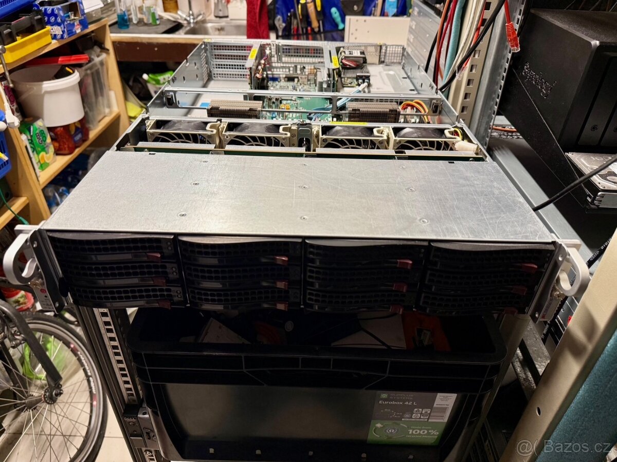 Server 2U Supermicro,16core, 64GB RAM, 4x10Gbit, RAID