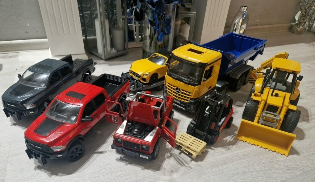 🔶SBÍRKA BRUDER – STAVEBNÍ & UŽITKOVÁ VOZIDLA🔶