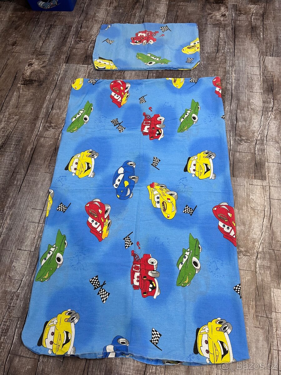 Dětské povlečení do postýlky (disney auta
