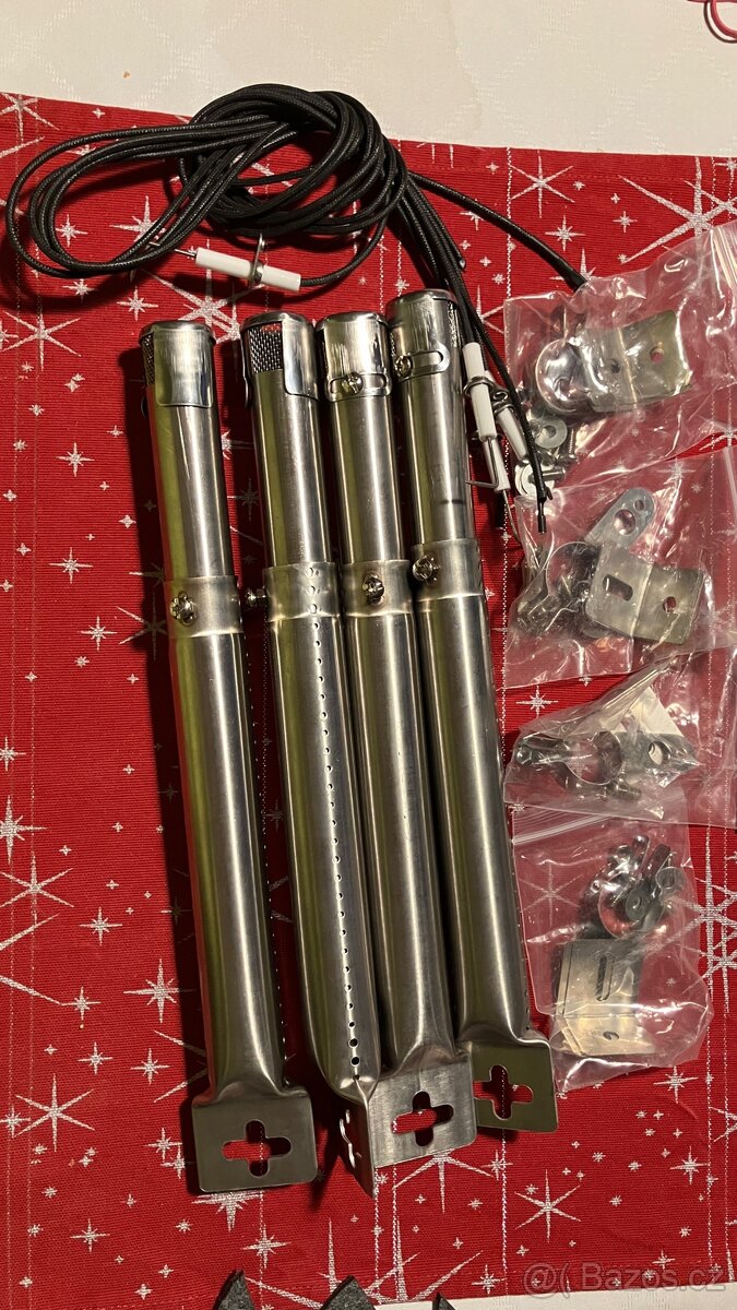 Prodám 4 hořáky pro gril