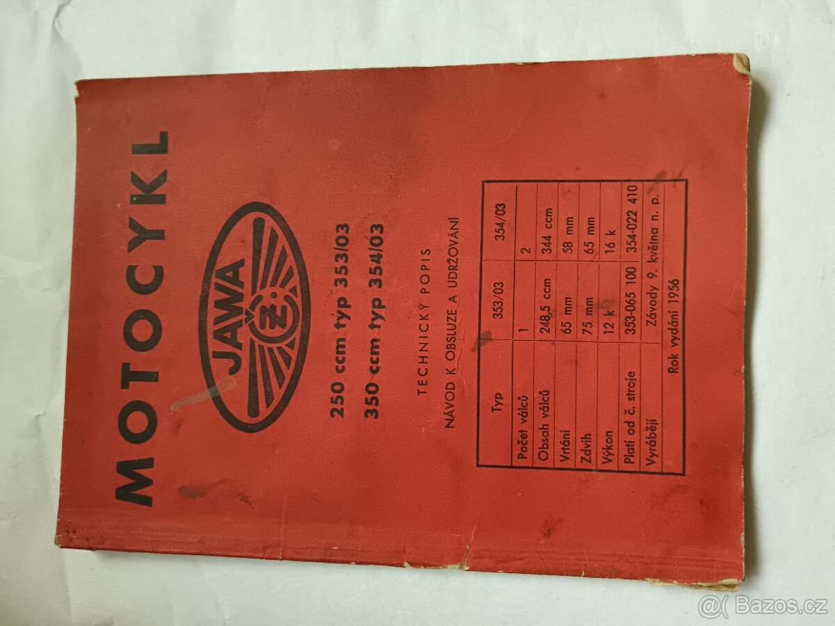 Jawa 250 a 350.