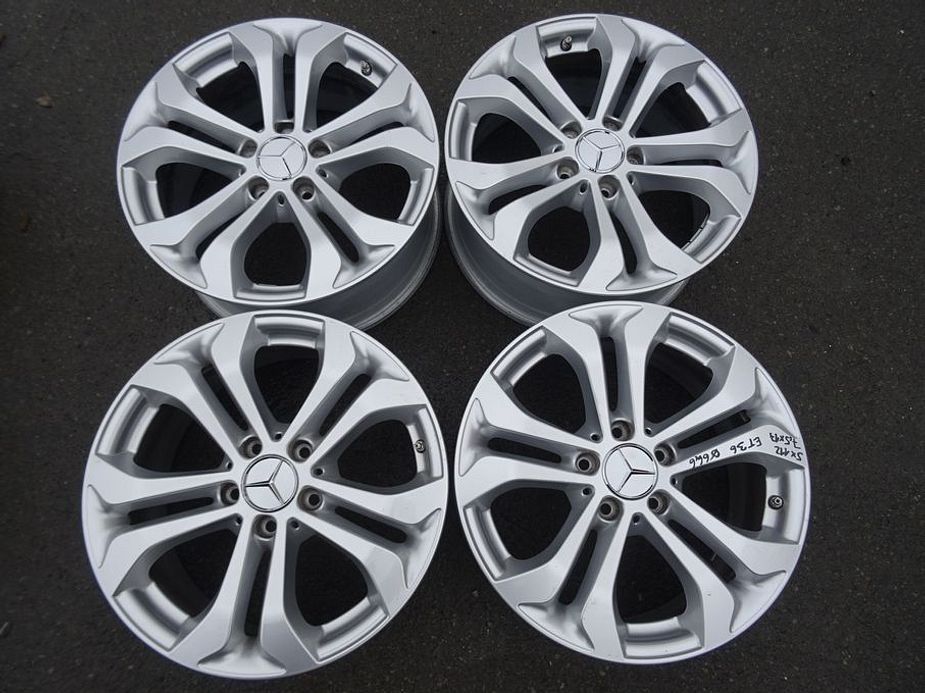 Alu disky originál Mercedes,vel. 17", 5x112, ET 36,šíře 7,5