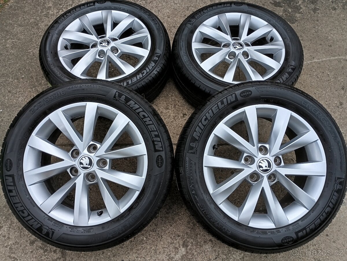 Originál sada disků Škoda Octavia III 5x112 R16 Alcatras