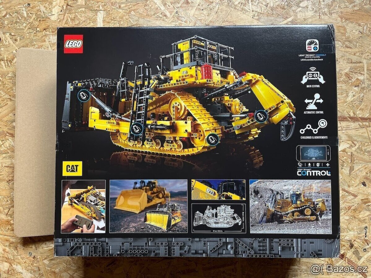 Lego Technic Buldozer CAT- sestaven/vyzkoušen/rozebrán