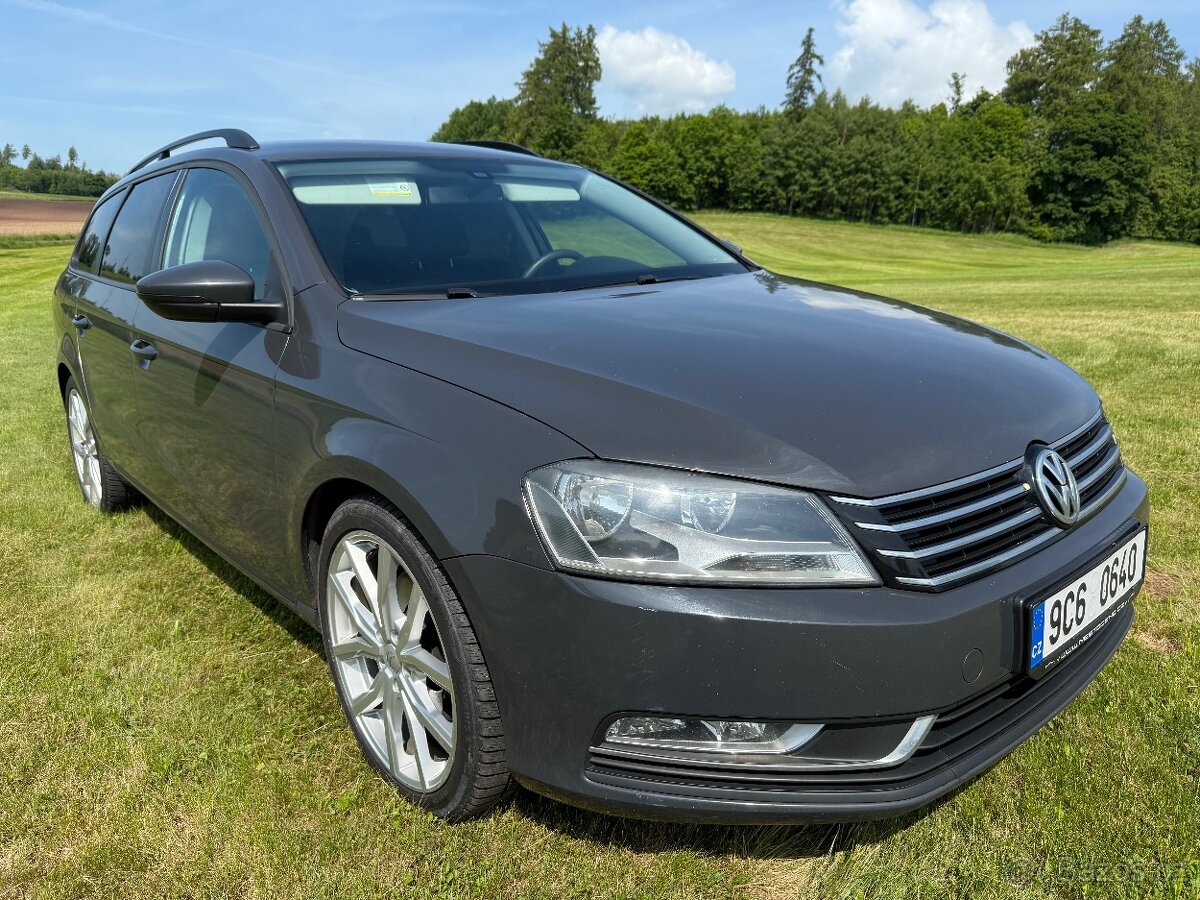 VW PASSAT 1.6TDI 77KW B7, 2012, 6Q MANUAL, NAVIGACE.