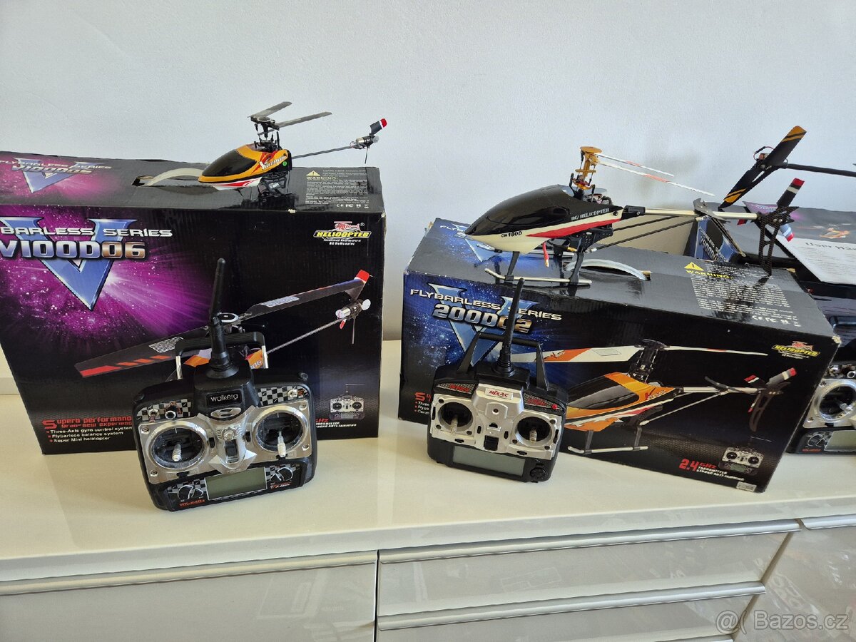 RC Helikoptéry- Walkera