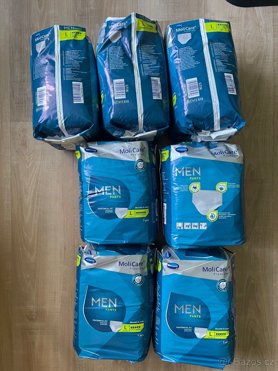 Pánské inkontinenční kalhotky MoliCare vel. L