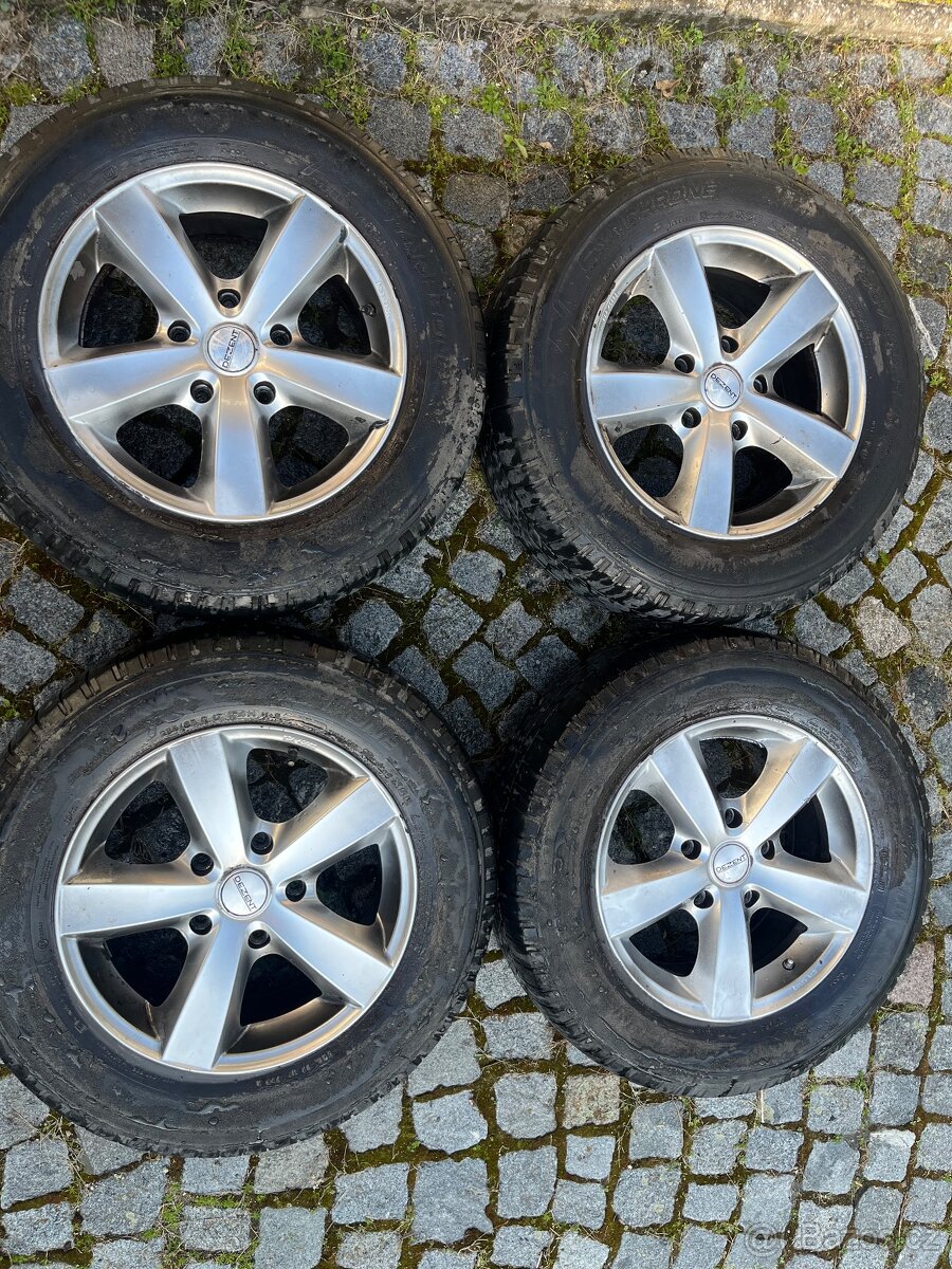 Alu kola Dezent 7,5x17 5x139,7 et40