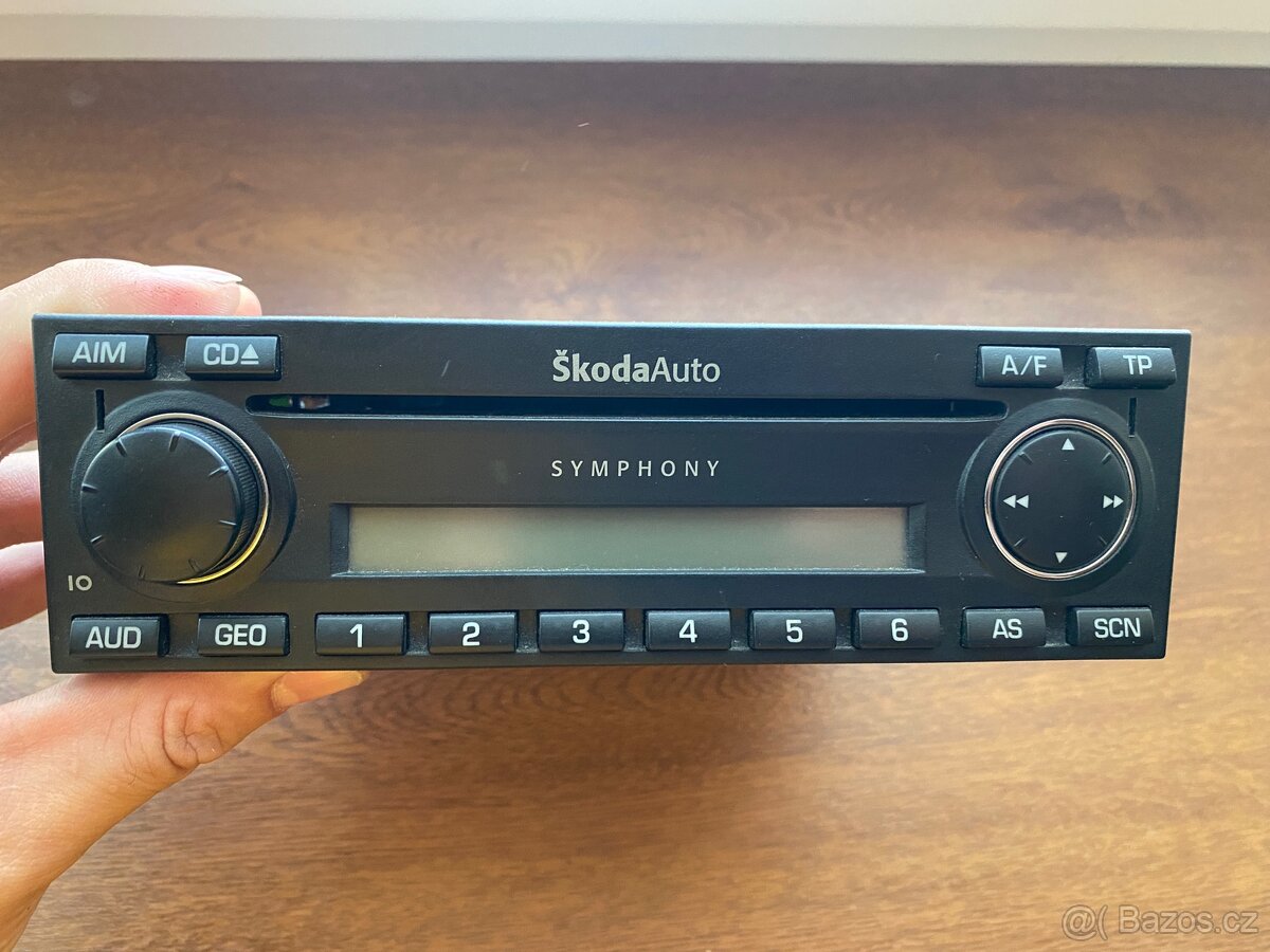 Autorádio Škoda Symphony CD Superb Octavia S1 O1