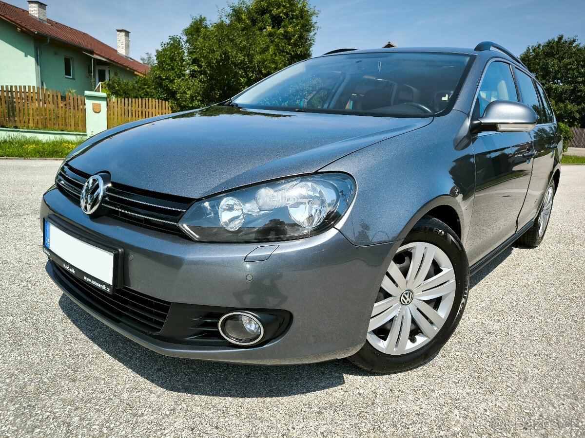 VW GOLF VARIANT VI 1.6 TDI, r.v. 2013, VÝBORNÝ STAV