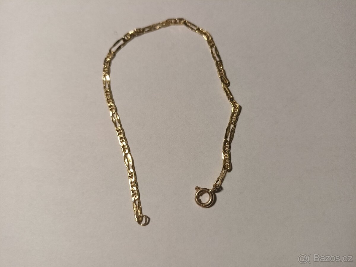 Prodám zlatý náramek 14k/585