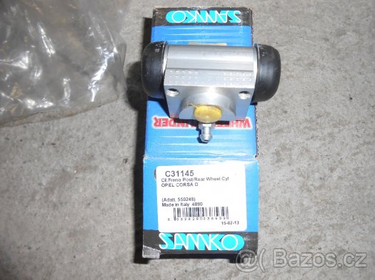Nissan Micra K12 Opel Corsa D váleček brzd zadní