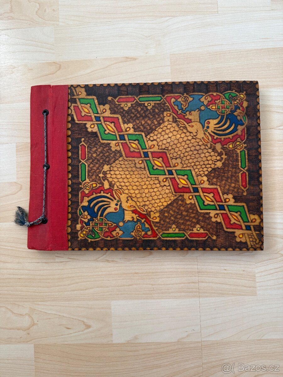 Vintage fotoalbum vázané