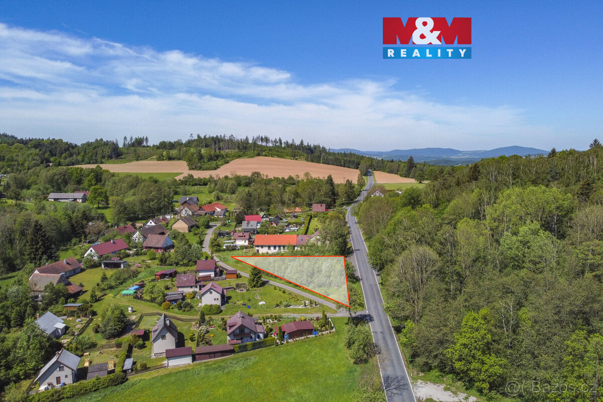 Prodej pozemku k bydlení, 1734 m², Plánice, Zbyslav