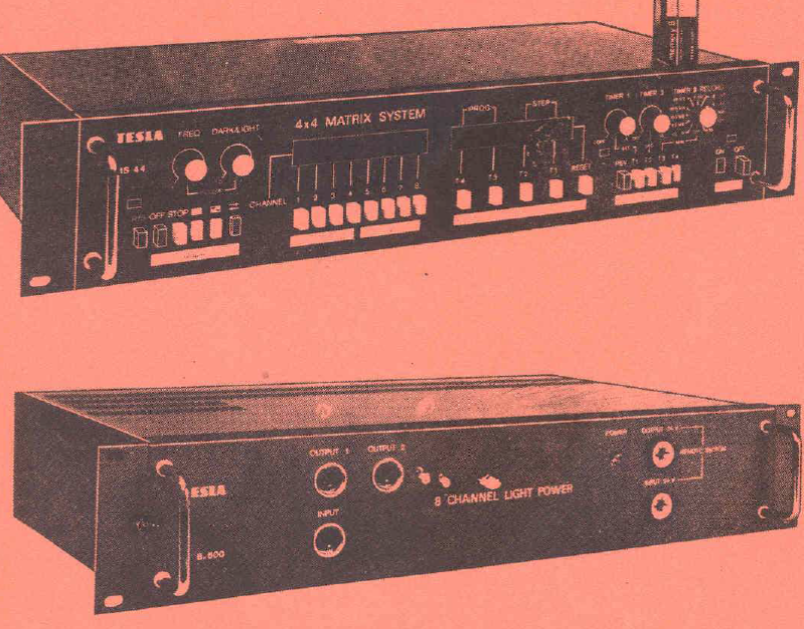 světelné efekty Tesla PSL080