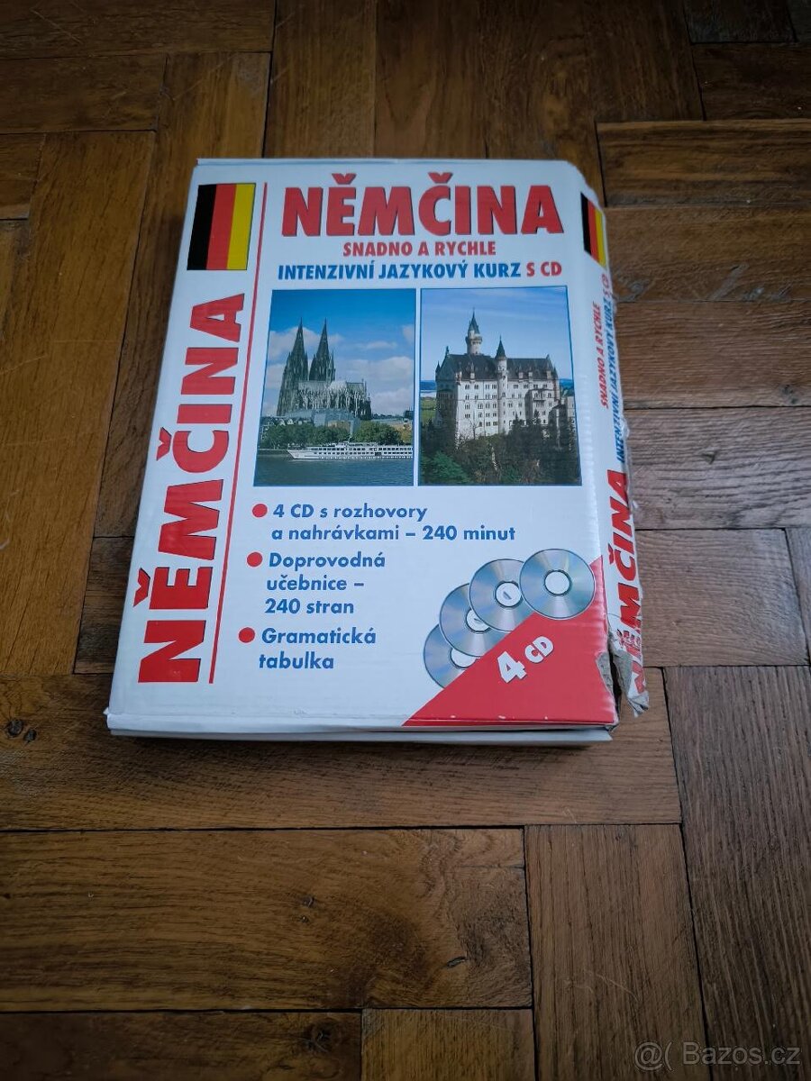 Prodám intenzivní jazykový kurz s CD - Němčina