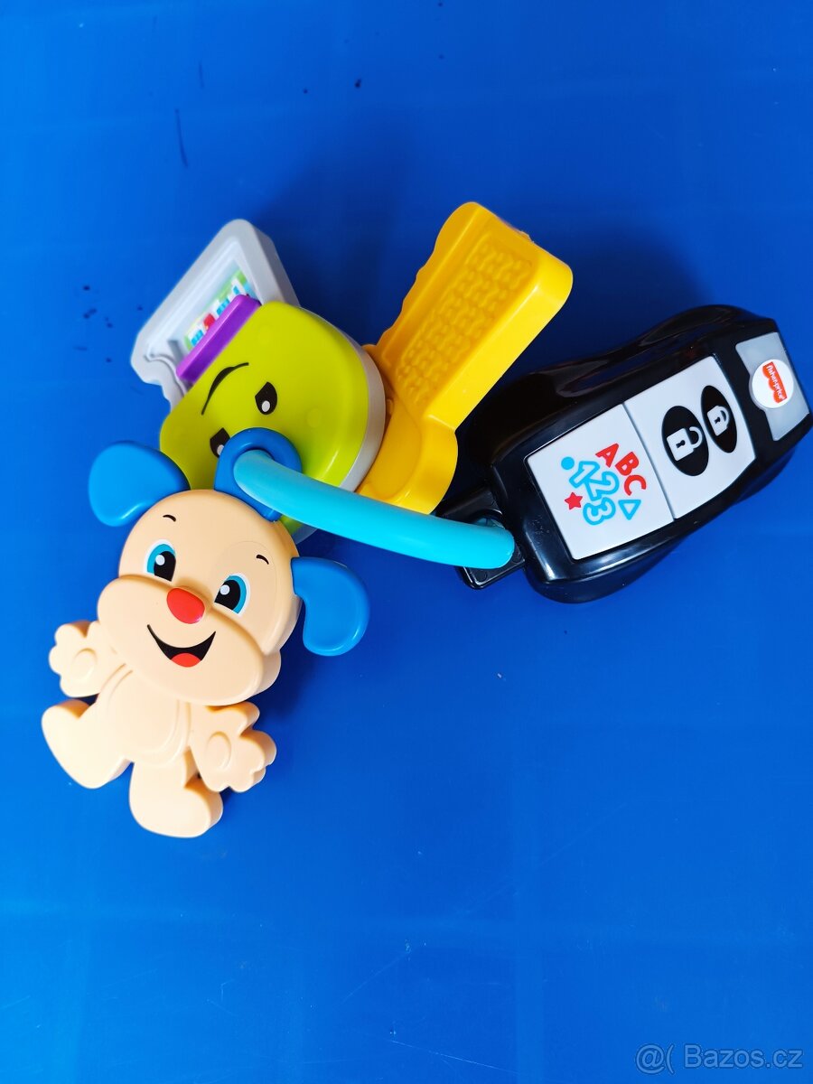 klíče Fischer Price se zvukem