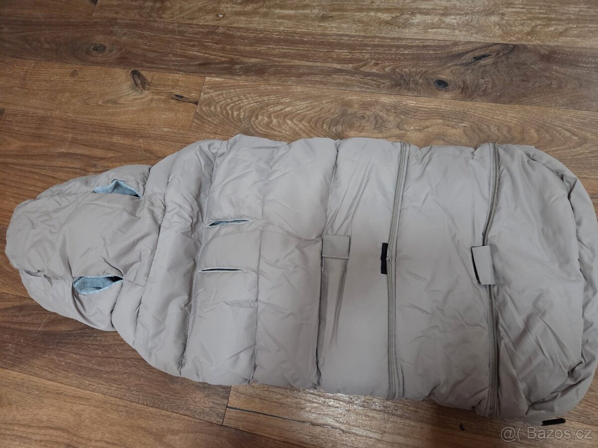 Joolz fusak Puffer footmuff, barva sandy taupe