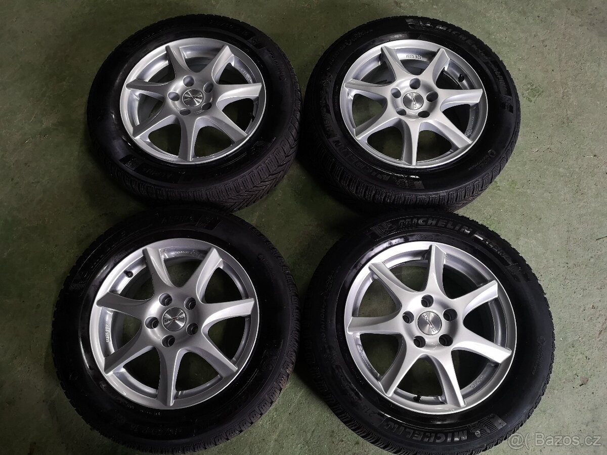 Alu kola Dezent R16 + Pneu Michelin 215/60R16