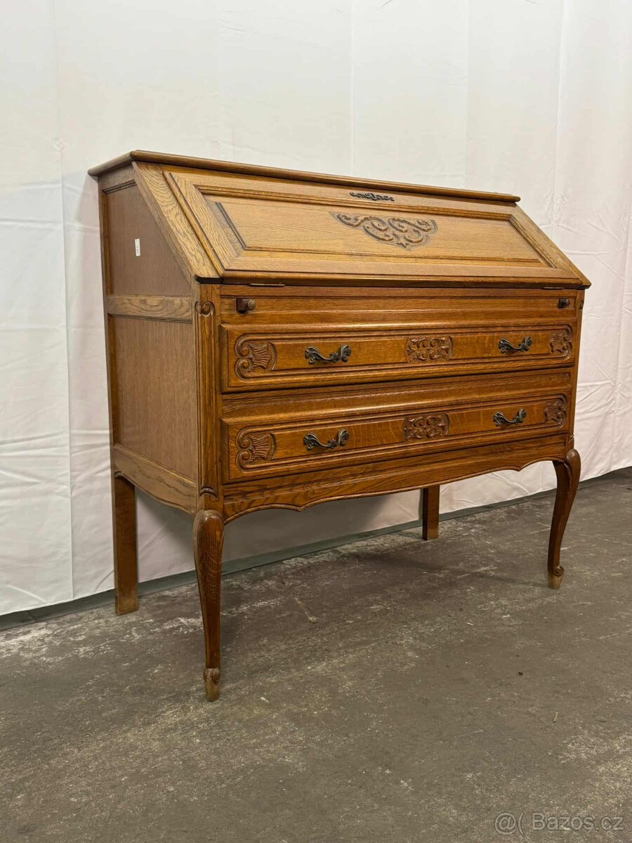 Starožitná psací komoda (134023)