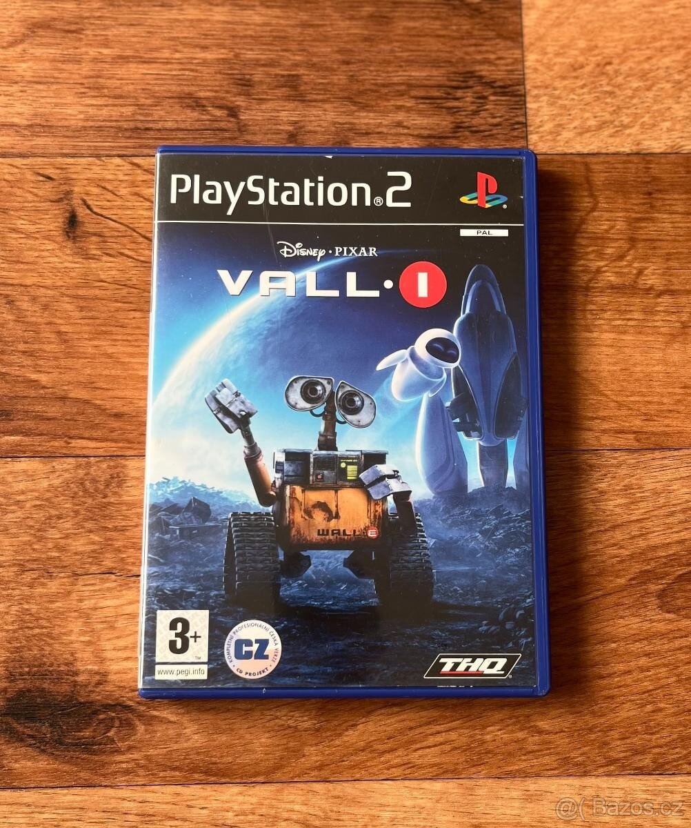 Hra Sony PS2: Disney Pixar Vall-I (CZ dabing)