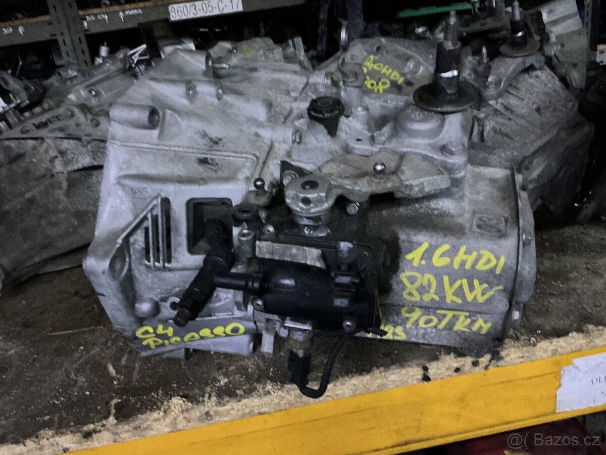 Citroen C4 picasso 1,6 Hdi 82KW - převodovka.