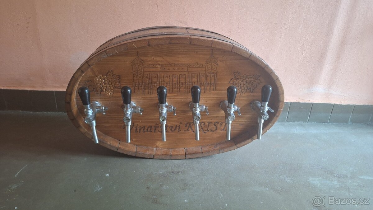 Výčepní zařízení na víno vinařství KRIST