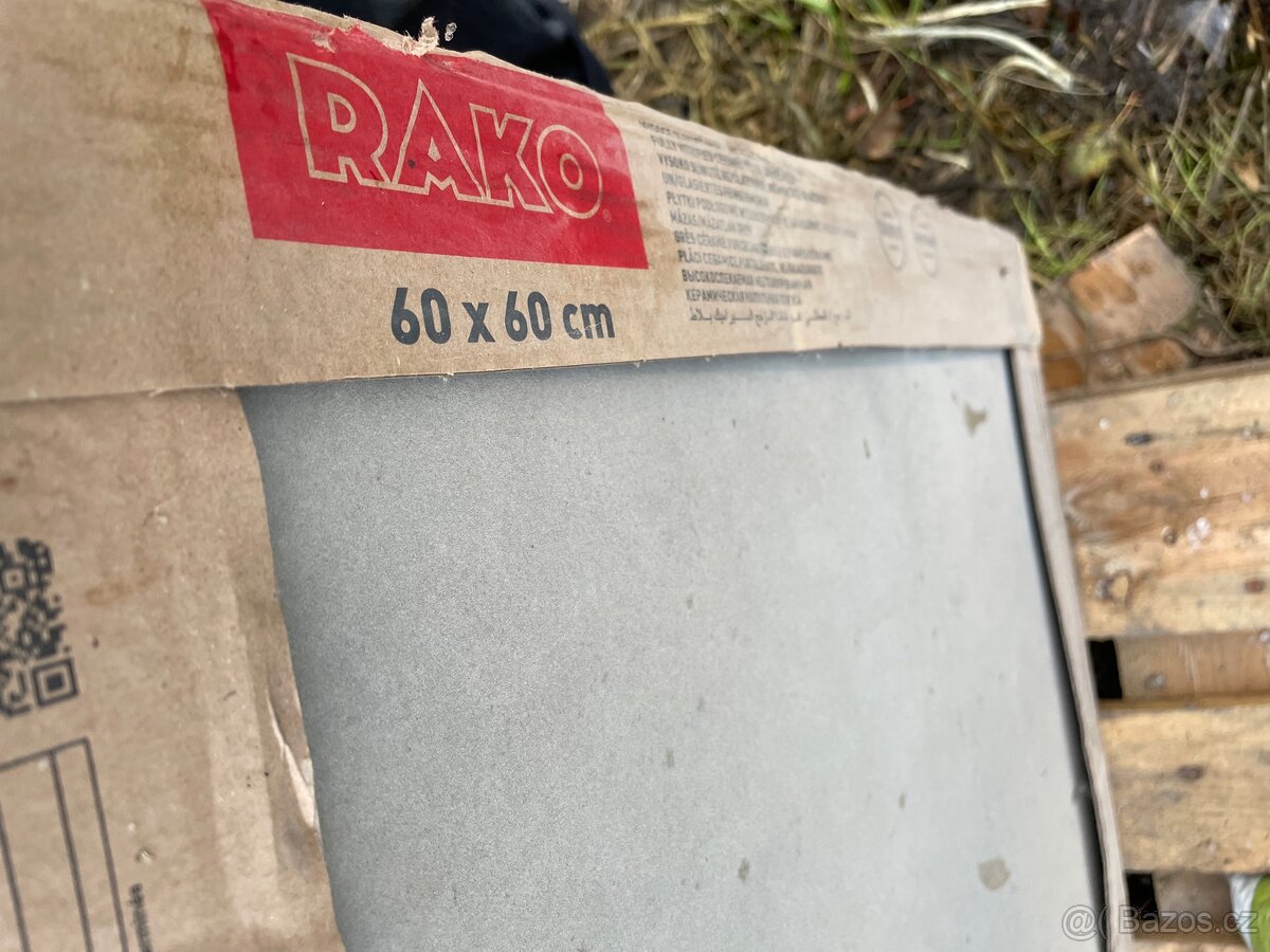 Dlažba Rako Taurus 60x60 šedá