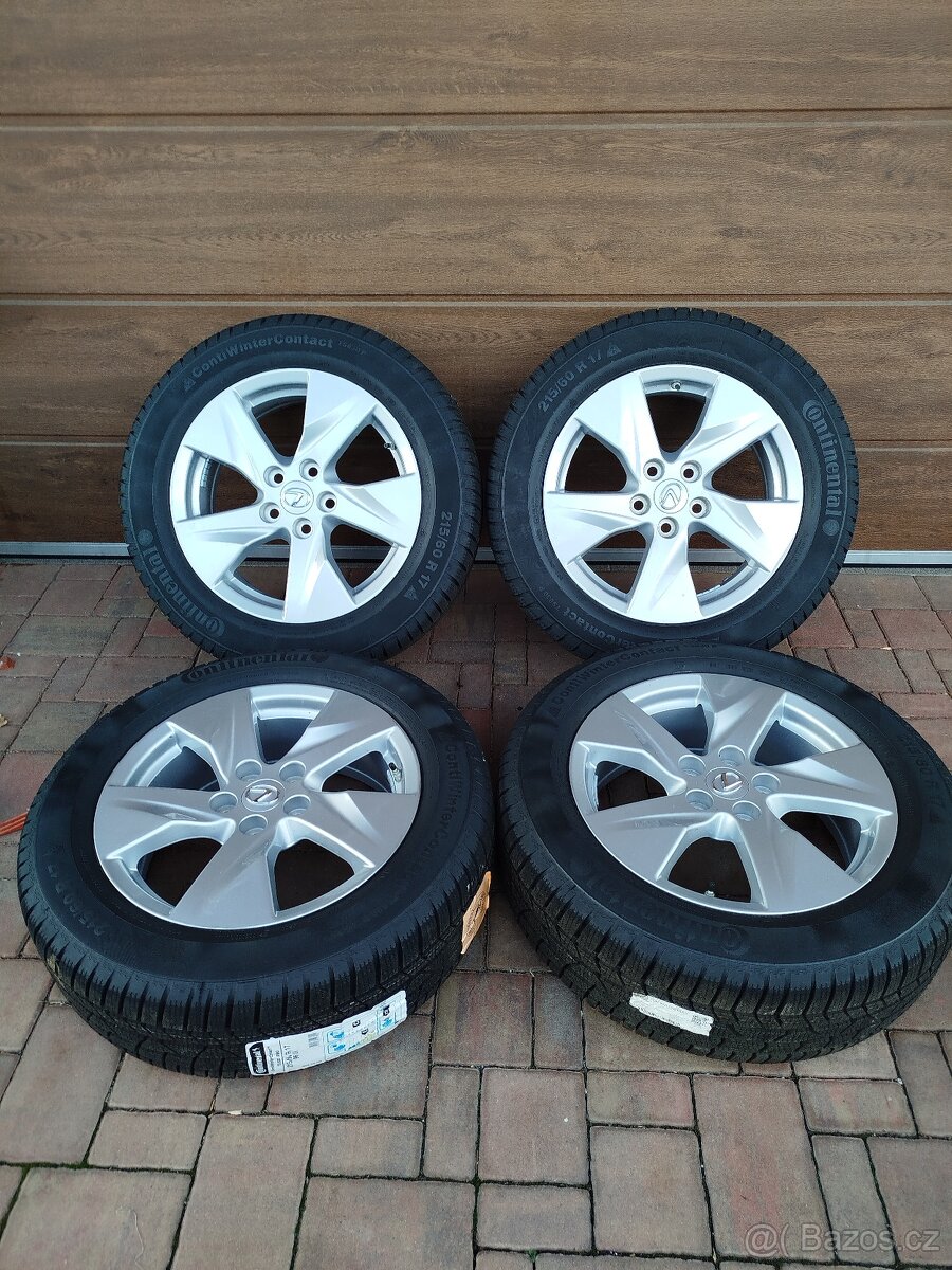 Original zimní sada kol Lexus  17" 5.6Jx17 ET40