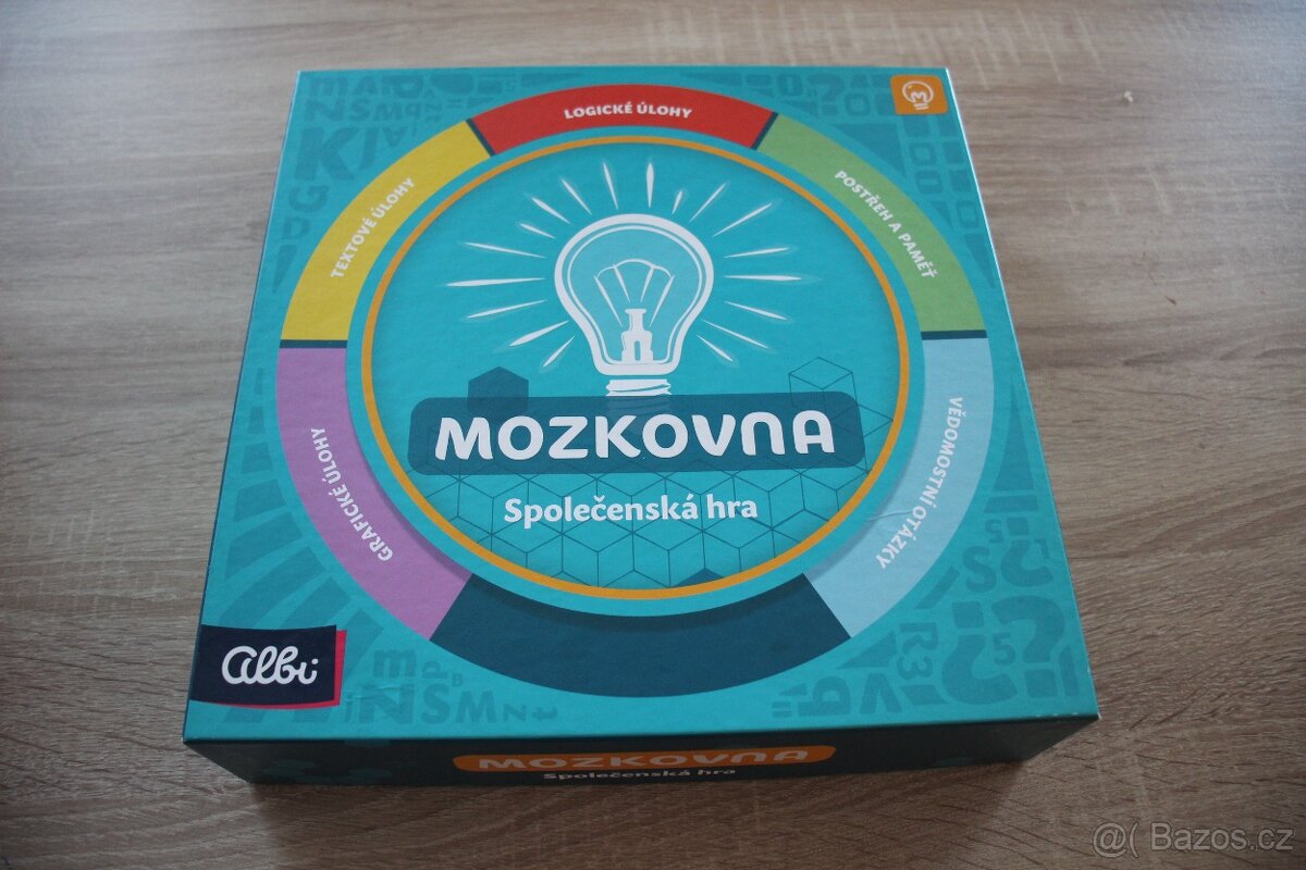 Mozkovna - stolní společenská hra