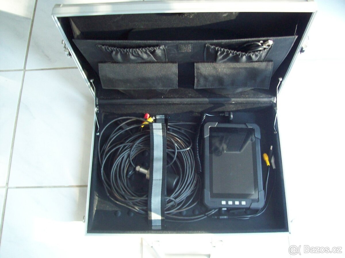 Vodotěsná inspekční kamera 20m + monitor 7"