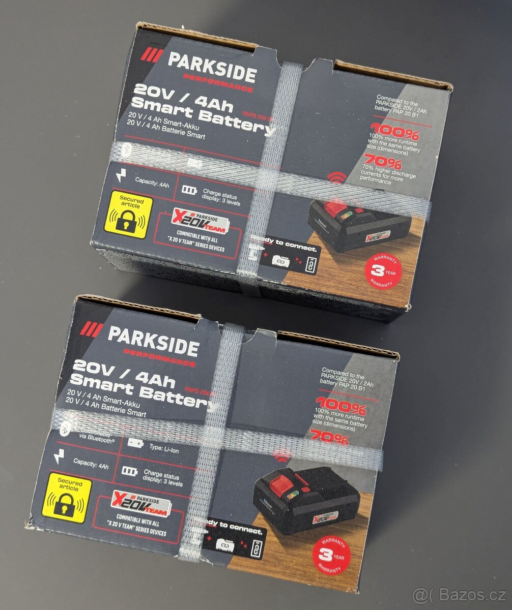 NOVÁ Baterie Parkside 20V 4Ah PAPS 204 B1