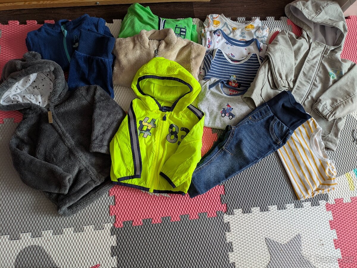 Balík oblečení Kluk 74