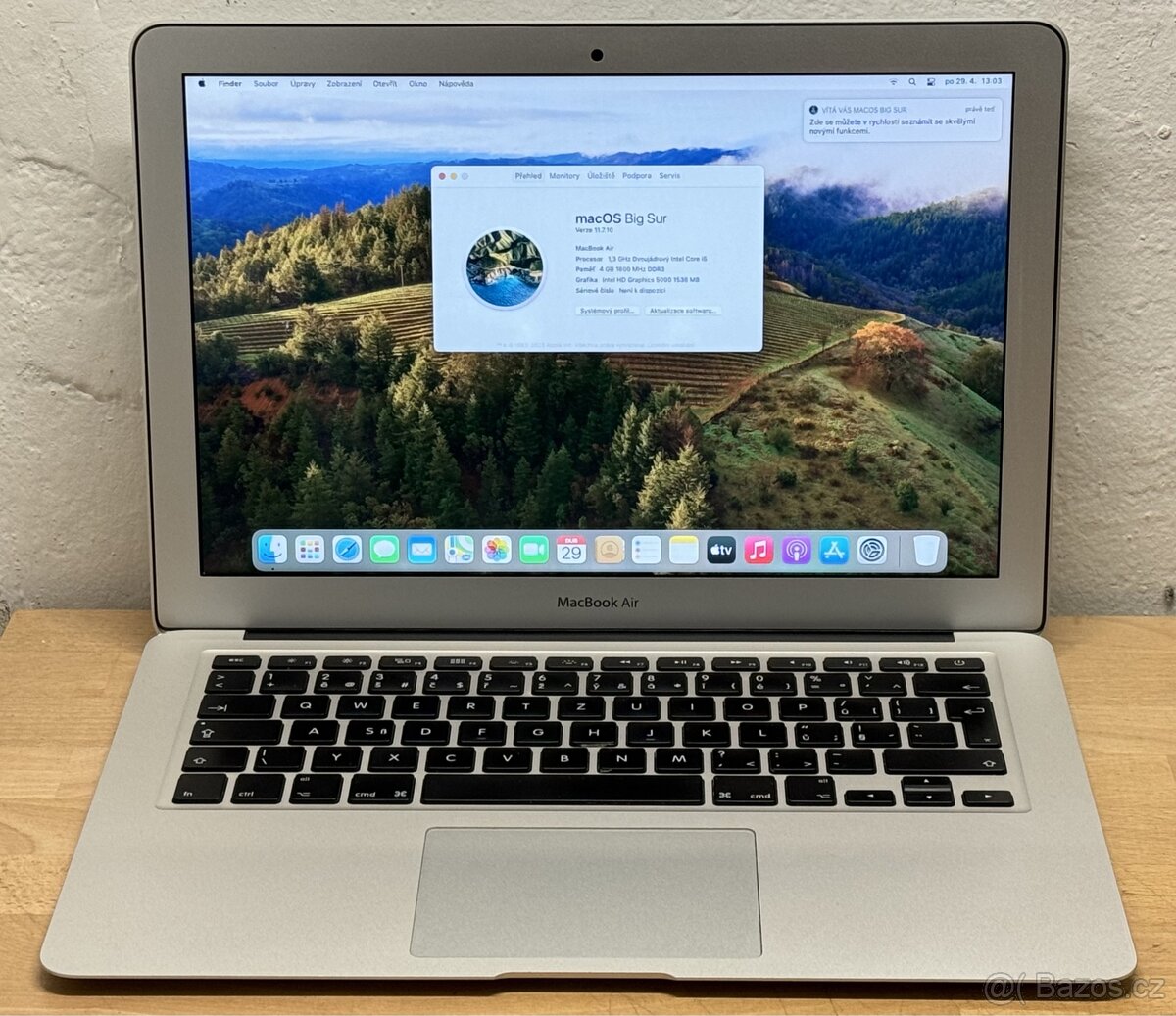 MacBook Air 13” Palcový / Záruka