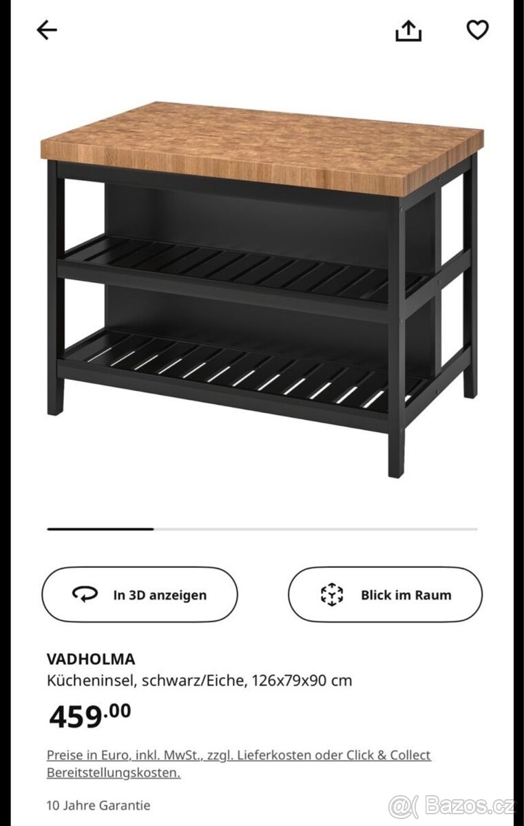 Ikea Stůl vadholma židle Nordviken
